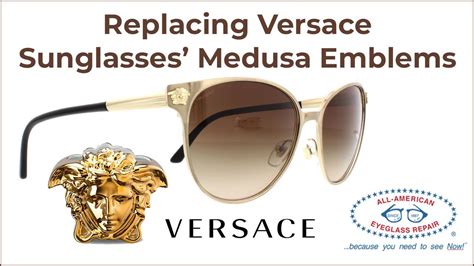 serial number on versace sunglasses|Versace glasses medusa head replacement.